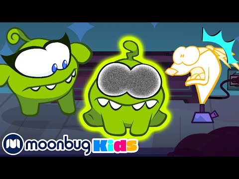 Om Nom Stories - Electric Horror + | 옴놈 1시간 연속보기 | Super-Noms | 어린이 만화 | 문복키즈 | Moonbug Kids 인기만화