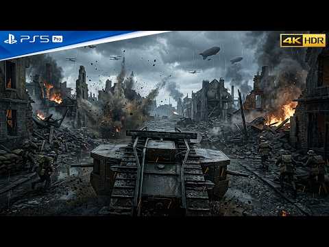 BATTLE OF CAMBRAI 1917 FRANCE | Realistic ULTRA Graphics Gameplay [4K 60FPS HDR] Battlefield