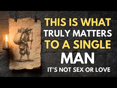 This Is What Truly Matters to a Single Man (It’s Not Sex or Love) | Stoic Wisdom.