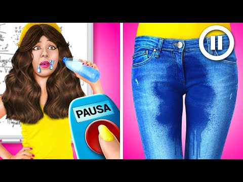 PAUSEN-CHALLENGE! Extreme Schul-STREICHE und GADGETS um BELIEBT zu werden von La La Lebensfreude