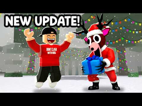 I Survived The CHRISTMAS UPDATE In 99 Nights In The Forest!