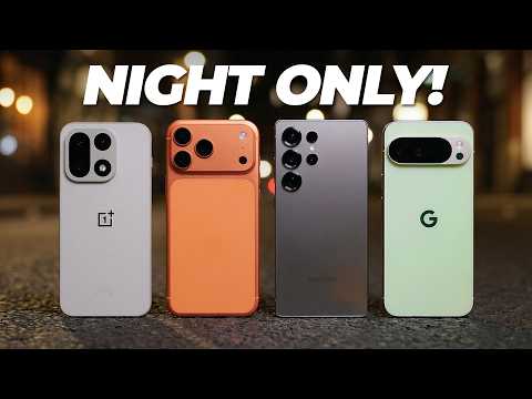 NIGHT Camera Test: OnePlus 15 vs iPhone 17 Pro Max vs Galaxy S25 Ultra vs Pixel 10 Pro XL!