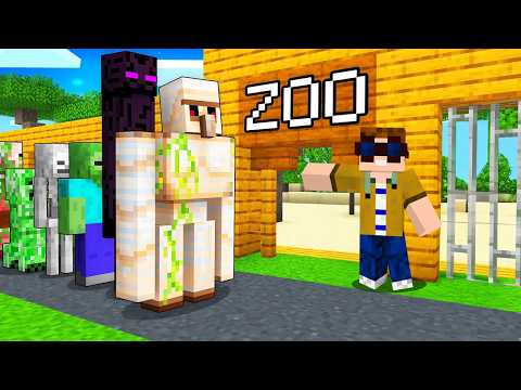 Wir BAUEN EINEN ZOO für ALLE MINECRAFT MOBS!