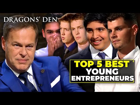 Top 5 Best Young Entrepreneurs | Dragons' Den
