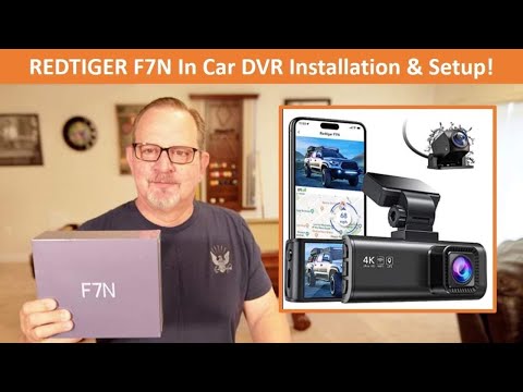 REDTIGER F7N Dash Cam - Easy to Install - Unboxing & Installation! Got one for my wife!!! #dashcam