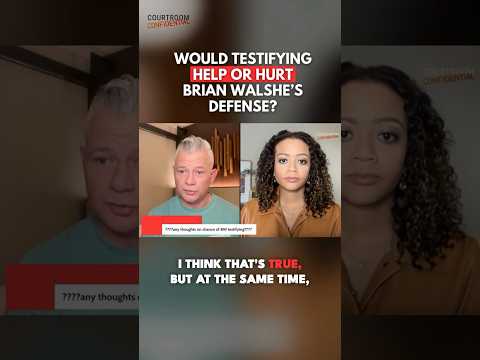 Would Testifying Help or Hurt Brian Walshe's Defense? #brianwalshe #anawalshe #truecrimepodcast