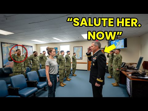 Navy SEAL Asked Her Rank As A Joke —Then The Entire Base Saluted Her Name