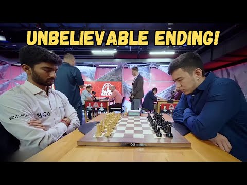 Unbelievable Ending! Gukesh vs Nodirbek Abdusattorov