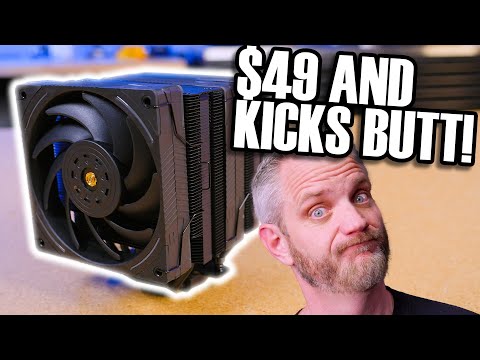 This $49 CPU Cooler has big brands SHOOK! Thermal Testing Cheap vs Expensive CPU Cooler!
