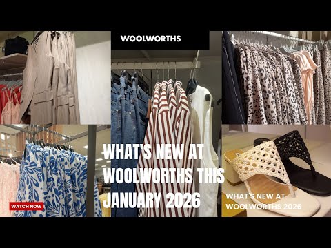 WHAT's New at Woolworths This January 2026