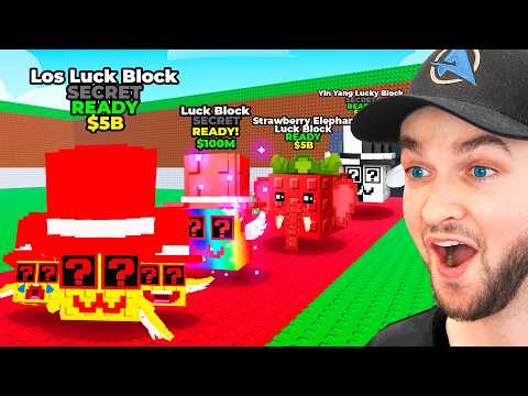 Spending $8,739,628 For 99 LUCKY BLOCKS in Steal a Brainrot..