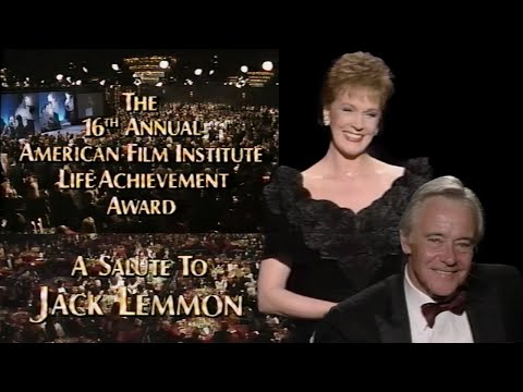 AFI Life Achievement Award 1988: A Tribute to Jack Lemmon with host Julie Andrews
