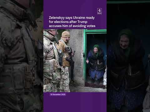 Zelenskyy says Ukraine ready for elections