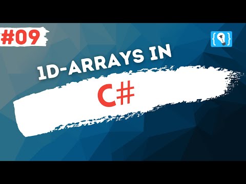 C# Tutorial German [9/17] - One-dimensional arrays
