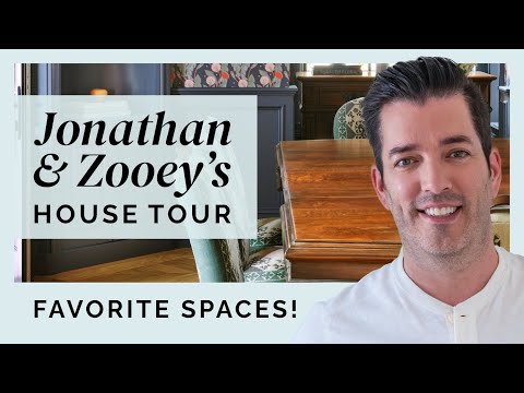 Jonathan & Zooey's House Tour: The Entertaining Spaces | Drew & Jonathan