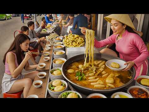 UNBELIEVABLE THAI STREET FOOD SKILLS | INSANE FOOD MAKING IN THAILAND!!