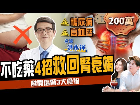 【健康】洗腎不用洗一輩子？名醫曝5大警訊是救命關鍵！ft. 洪永祥、路怡珍｜下班經濟學195