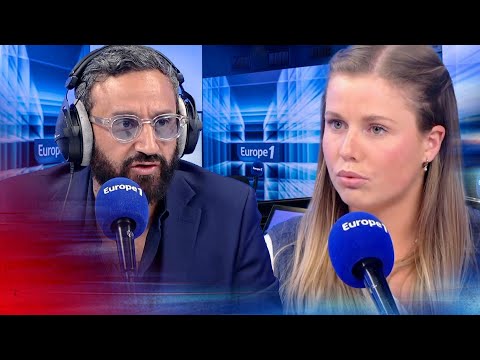Cyril Hanouna reçoit Louise Morice sur Europe 1