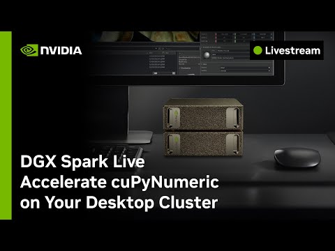 DGX Spark: Accelerated cuPyNumeric on your Desktop Cluster