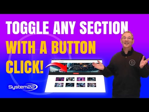 Divi Theme Magic: Toggle Any Section with a Button Click!