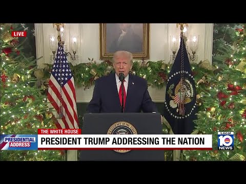 Trump in White House speech announces $1,776 bonus for US troops, as he says economy is strong