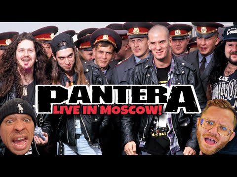 WHO IS PANTERA!? FIRST EVER seeing Pantera "Domination" Live in Moscow!