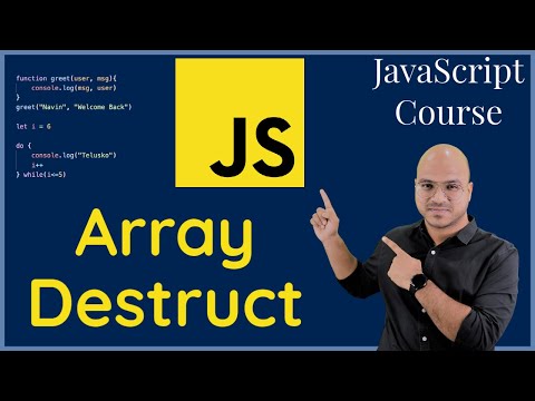 Array Destructuring in JavaScript