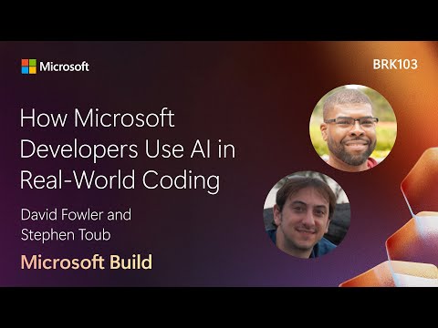 How Microsoft Developers Use AI in Real-World Coding | BRK103