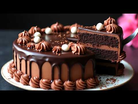 Das beste Schokoladengeburtstagskuchen rezept der Welt! Zergeht auf der Zunge!