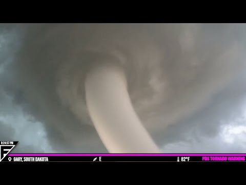 Unbelievable Tornado Strikes South Dakota - Live As It Happened - 6/28/25