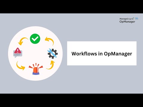 Automated Workflow | ManageEngine OpManager