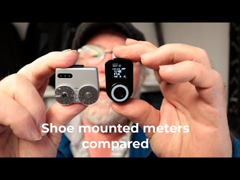 Shoe meters compared AstrHori XH-2 light meter, Voigtlander VC11,  which is the best value for money
