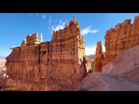 Bryce Canyon #1 Sunrise, Spectacular Scenery of Beautiful and Fresh Morning Colors w Relaxing Music.