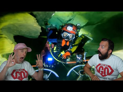 Divers React to deepest cave dive world record