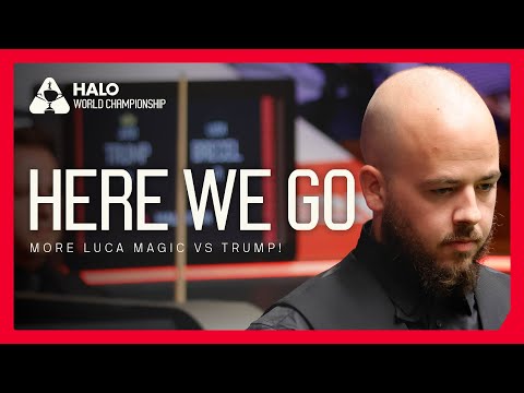 LUCA AT IT AGAIN! Luca Brecel MAGIC Helps Him Fight Back vs. Judd Trump | Halo World Championship