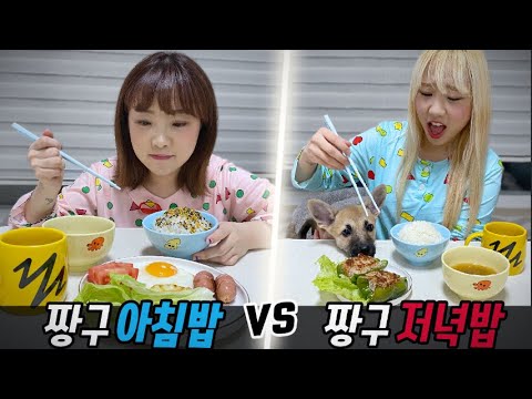 짱구의 아침밥 만들기 vs 저녁밥 만들기..! 과연 어떤 음식이 더 맛있을까?! [예씨 yessii]