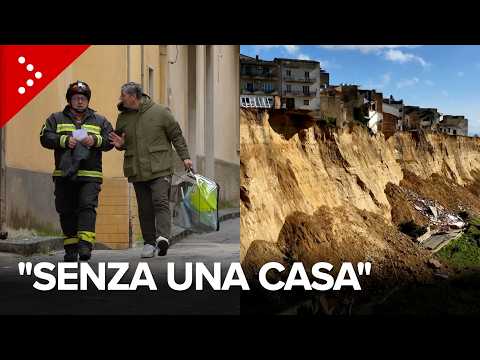 Frana Niscemi, sfollati recuperano animali e beni dalla zona rossa: "Senza casa sei fuori dal mondo"