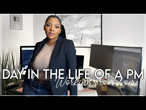 DAY IN THE LIFE | PROJECT MANAGER WFH |  HOW TO PREP FOR CERTIFICATION EXAM & WHAT SOFTWARE DO I USE
