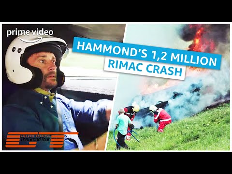 Richard Hammond's Rimac Car Crash | The Grand Tour | Amazon Prime Video NL