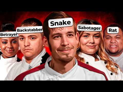 Evil Chefs that SOLD OUT Their Teammate and had 0% REMORSE in Hell's Kitchen