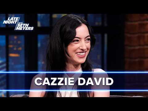 Cazzie David Describes Writing a Book as an Ancient Form of Psychological Torture