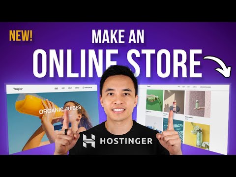 How to Make an Online Store in Hostinger - eCommerce Tutorial