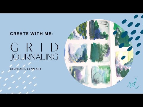 Create an Original Piece of Art through Grid Journaling