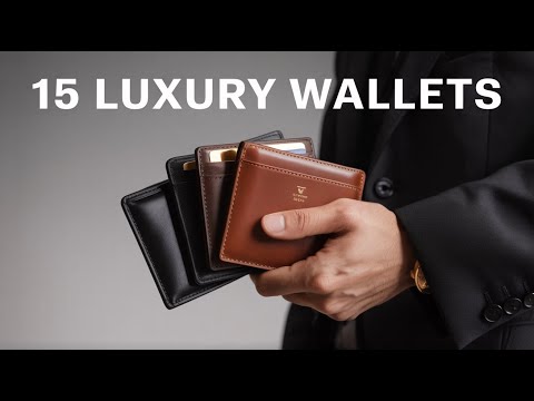 Top 15 Best Luxury Wallets for Men in 2025 | Slim, Stylish & Premium Picks