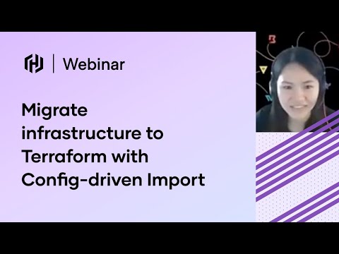 Migrate infrastructure to Terraform with Config-driven Import