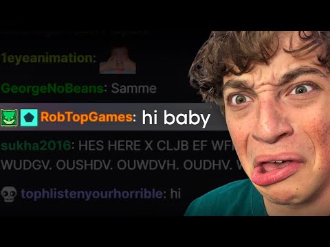 ROBTOP JOINED MY STREAM???