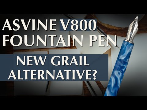 Asvine V800 Fountain Pen Review | $36 New Release vs Montblanc 149 & Pilot 823