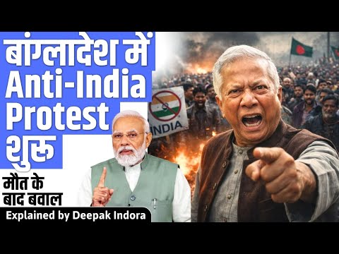 Anti India protests erupts im Bangladesh 
