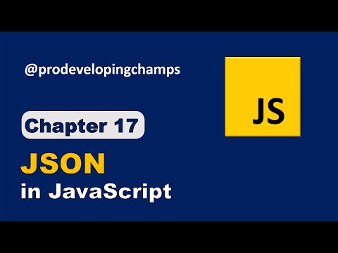 JSON | JavaScript Full Course | #17