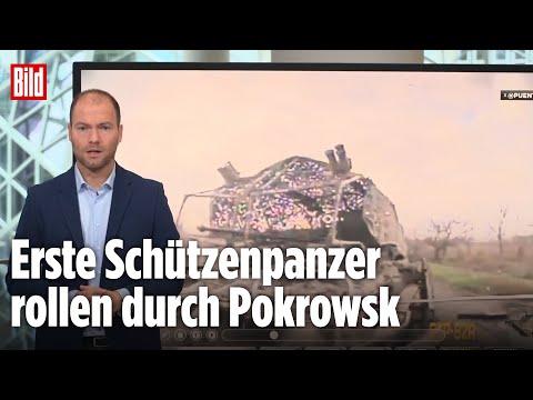 Jäger-Drohne holt russische Lancet vom Himmel | BILD-Lagezentrum